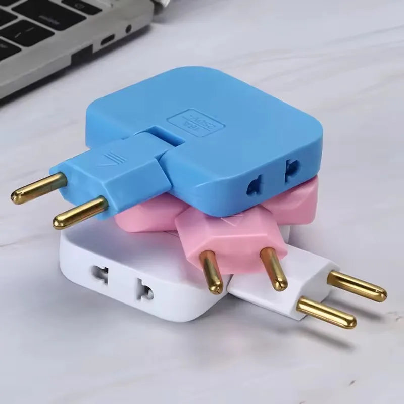 BENJAMIM 
Adaptador 3 SAIDA sem fio multi-plugue , conversor de extensão de 180 graus para tomada giratória, tomada de viagem 3 em 1